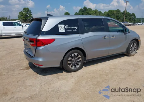 2024 Honda Odyssey Ex-L z USA, uszkodzony, nr VIN 5FNRL6H60RB008995